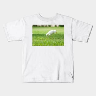 Cattle Egret 8 Kids T-Shirt